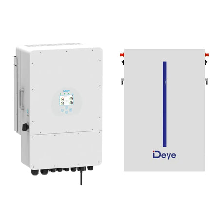 Deye 6KW Wechselrichter Batterie Set 6.14kWh - Supersolar