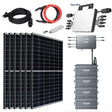 XXL BALKONKRAFTWERK 2550Wp/1200W/3.84kWh (600W Plug & Play) - Supersolar