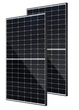 The elegant Bluesun 425Wp solar panel in a black frame offers peak performance and reliability. Certified by DEKRA Germany, it can withstand snow loads up to 5400Pa and wind loads up to 2400Pa. Utilizing half-cell modules with 108 monocrystalline cells (182x182mm), the panel achieves 2-3% higher efficiency, weighing 21.5 kg and measuring 1722x1134x30mm.  Technical Specifications: Maximum charging current of 25A