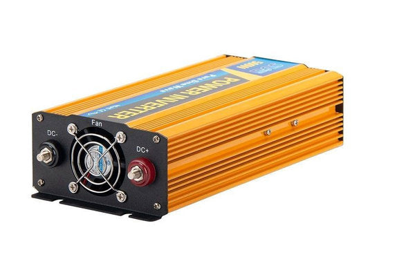 The 500-watt Pure Sine Wave Inverter efficiently converts 12 V DC power into 230 V AC power, perfect for car batteries, truck batteries, and solar island systems. With 100% pure sine wave output, high power reserves, top-notch quality, and a Swiss socket, it is versatile and reliable. Compact dimensions of 27.8 x 17 x 10.5 cm and a weight of 2.75 kg make it practical and lightweight.