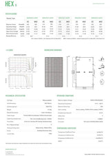 Mit dem Deye Hybrid OnGrid Solar-Komplettset erzeugen Sie 6 kW eigenen Solarstrom. Enthalten sind 14 Bluesun Blackframe Module à 425 Watt, ein Deye SUN5 Hybrid 3-Phasen-Wechselrichter, elegante schwarze Montageschienen, Schrauben, Klemmen, 40 Meter Solar Kabel und MC4 Stecker. DEKRA-zertifizierte Bluesun Module überstehen hohe Schnee- und Windlasten. Der dreiphasige Deye Hybrid-Wechselrichter gewährleistet Sicherheit und Zuverlässigkeit bei niedriger Batteriespannung von 48 V 