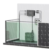 Zendure SolarFlow presents a groundbreaking solution by seamlessly integrating a balcony power plant with efficient storage technology. This mini-PV system allows for flexible use of solar energy 24/7, ensuring utmost reliability with its IP65 protection. With a total capacity of 3,840Wh, dual MPPT PV input, and compatibility with 99% of balcony power plants, SolarFlow sets new standards. 